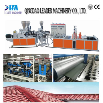 PVC/Asa Corrugated Sheets for Roofing Making Machine